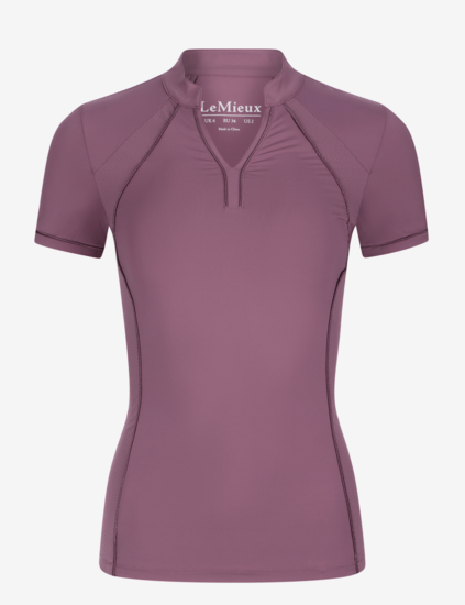 Le Mieux Lisa mesh Baselayer korte mouw Mallow