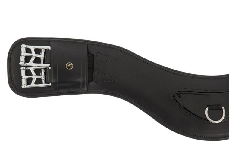 BR Anatomisch leren dressuursingel  Borough zwart 