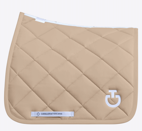 Cavalleria Toscana Diamond Quilted Jersey Dressuur BRUIN/TAUPE