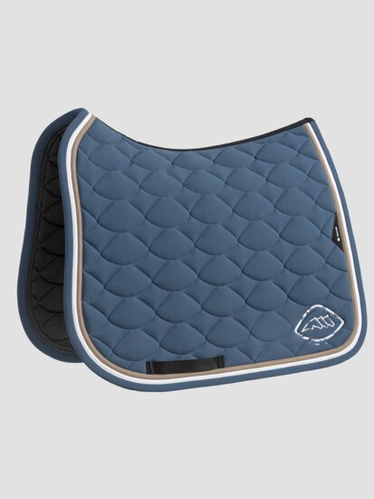 Equiline zadeldekje Almond Dressuur EQEROC Dark Denim Full