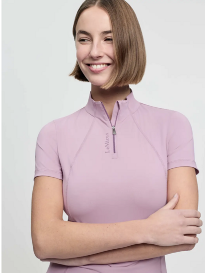 Le Mieux classique  Baselayer korte mouw Fondant roze