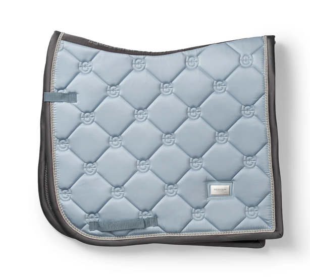 Equestrian Stockholm Ice Blue dressuur zadeldek 