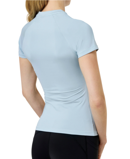 Equestrian Stockholm Dynamic korte mouw top ice blue 