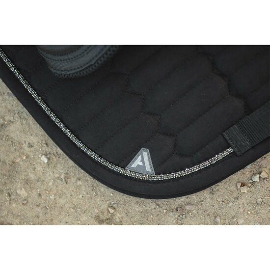 Anky zadelpad dressuur Suede Black Full