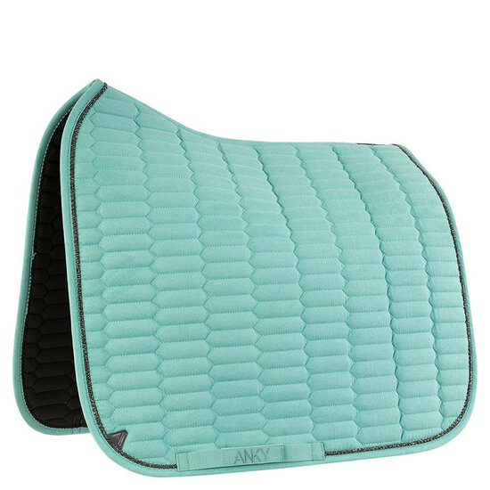 Anky zadelpad dressuur Suede Pool Blue Full
