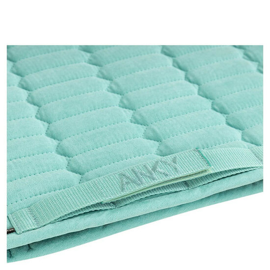 Anky zadelpad dressuur Suede Pool Blue Full
