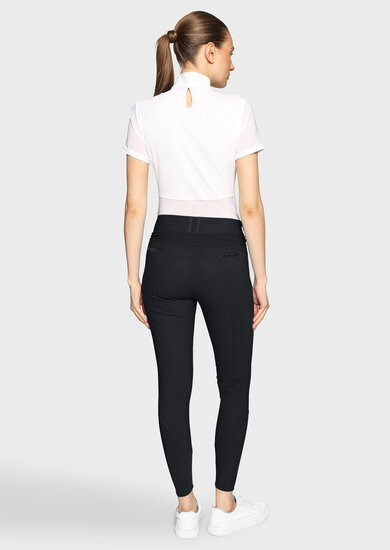 Samshield rijbroek CLARA  premium full grip zwart 