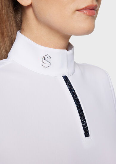  Samshield mouwloos Shirt Roxy premium Boreal white cosmic white 