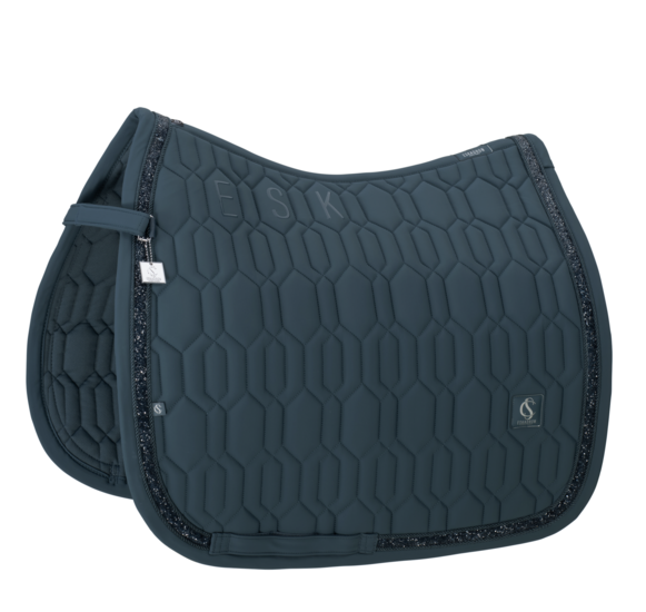 Eskadron zadeldek dressuur softshell jewel  classic 26 full - Ocean -