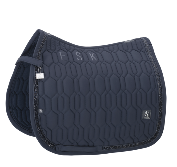 Eskadron zadeldek dressuur softshell jewel  classic 26 full - Navy -