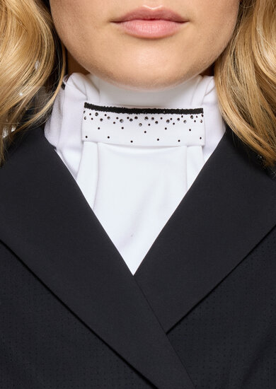 Samshield plastron crystal fabric Black maat M