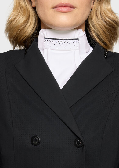 Samshield plastron crystal fabric Summer Night maat M