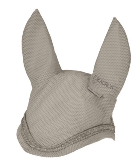 Eskadron Vliegenoortje Platinum Dynair mesh Pale Grey