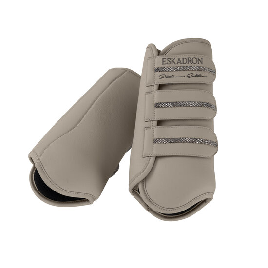 Eskadron  Platinum allround beschermer faux leather Hind  pale grey