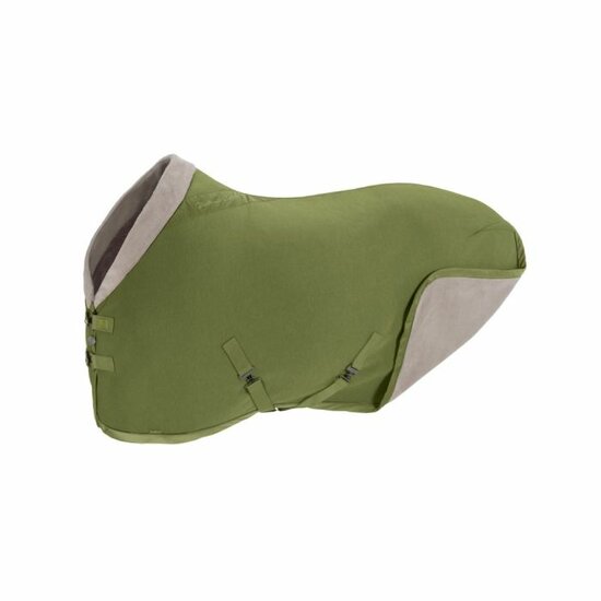 Eskadron platinum '24 Teddy fleece zweetdeken moss green SHET