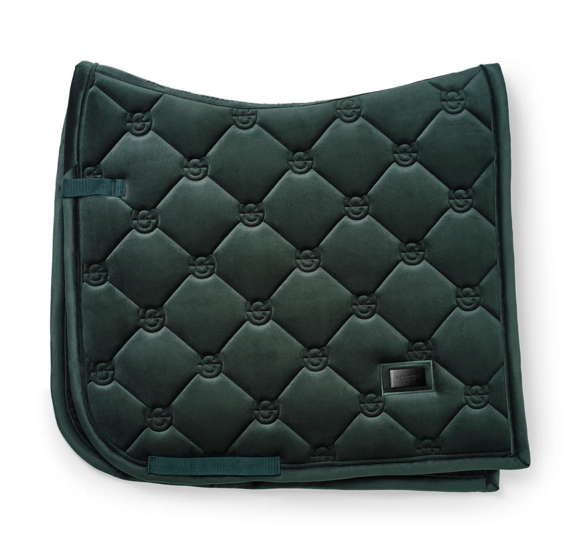 Equestrian Stockholm zadeldek dressuur Velvet ycamore Green