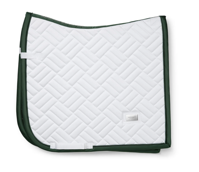 Equestrian Stockholm wedstrijd zadelpad Modern White Sycamore Green