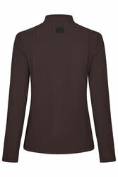 Pikeur 228430   zip - rip - shirt chocolate 