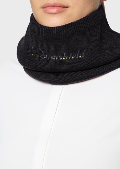 Samshield nekwarmer sjaal Crystal  Zwart
