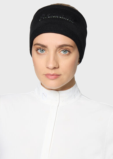 Samshield Haarband Amalie crystal zwart lurex 