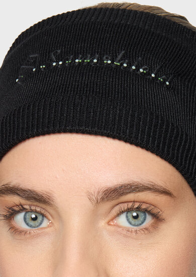 Samshield Haarband Amalie crystal zwart lurex 
