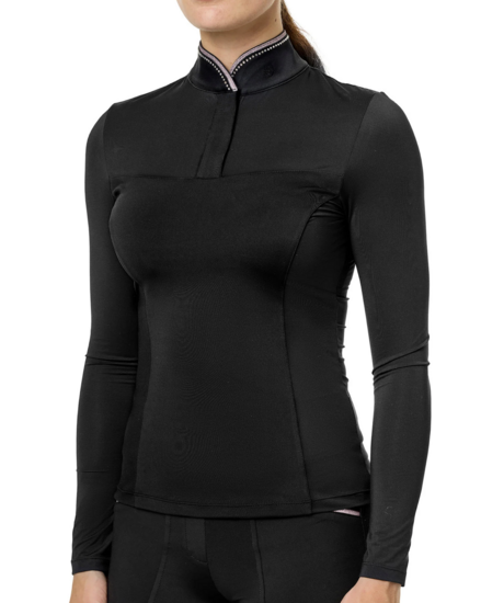 Equestrian Stockholm Revenew  shirt - lange mouw - Pink Glimmer