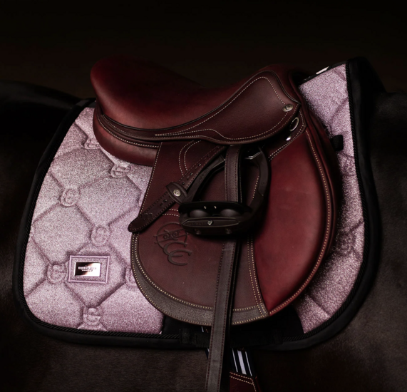 Equestrian Stockholm zadeldek Pink glimmer   - jump - 
