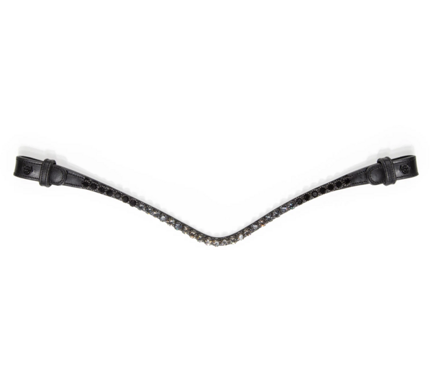 Equestrian Stockholm frontriem zwart  8 mm 