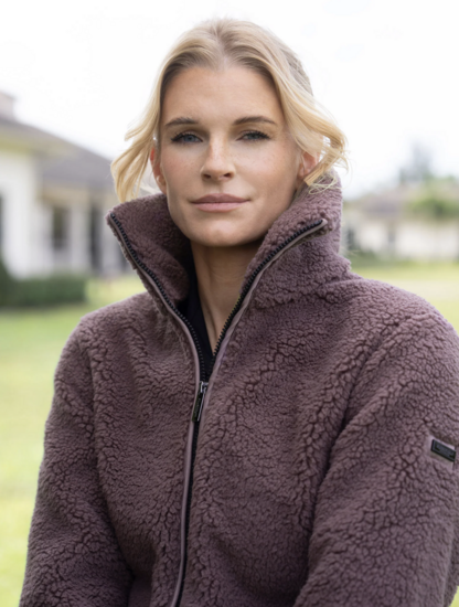 Equestrian Stockholm Teddy Fleece jas /vest Blush