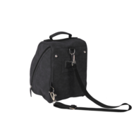 Kentucky Cap tas met "konijnenbont" Zwart 