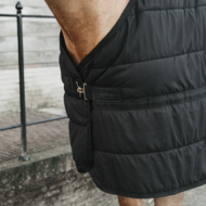 Kentucky ONDER deken 150 gram navy  'konijnenbont' 