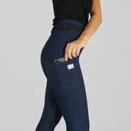 Equito rij legging Navy silver 