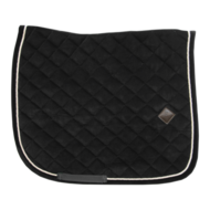 Kentucky zadelpad corduroy dressage zwart