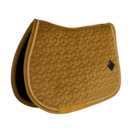 Kentucky zadelpad Velvet pony mustard