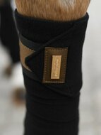 Equestrian Stockholm bandages golden brass 