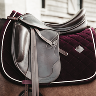 Kentucky zadelpad corduroy dressage Bordeaux