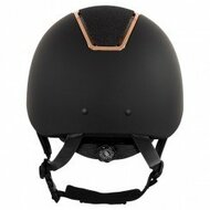 BR Riding Helmet Omega Painted Black/Rose