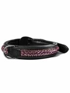 Equestrian Stockholm hond halsband Orchid Bloom 