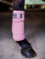 Equestrian Stockholm Bandages Pink Crystal