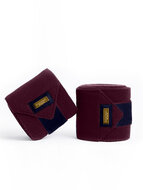 Bandages Equestrian Stockholm Bandages Purple Gold