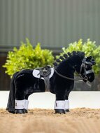Le Mieux Mini pony zadel zwart