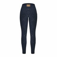 Equito rij legging navy rose gold 