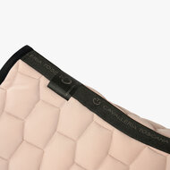 Cavalleria Toscana Geometric quilted JUMP Saddle Pad Beige 