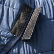 Kentucky ONDER deken 150 gram  &#039;konijnenbont&#039; Met Nek Navy 