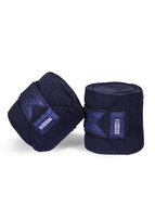 Equestrian Stockholm GLIMMER Bandages Blue Meadow 