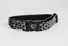 Kentucky honden halsband leopard grijs
