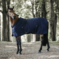 Kentucky cotton sheet deken navy 