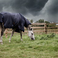 Kentucky winterdeken Hurricane  0 gram met konijnenvacht voering.