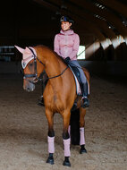 Equestrian Stockholm Pink Crystal  dressuur zadeldek 
