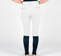 Samshield rijbroek Clara full grip White/Rosegold HIGHWAIST